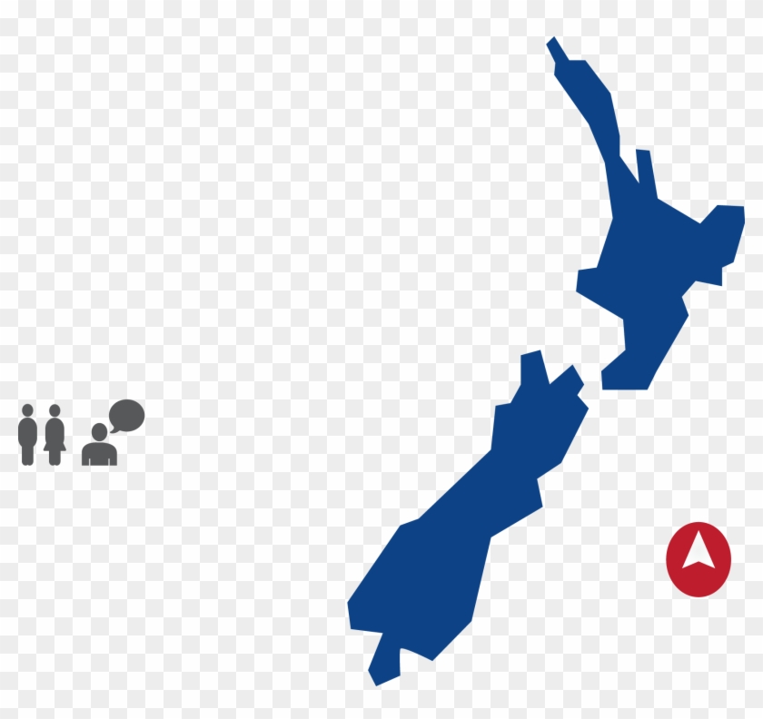 New Zealand State Highway 1 Vector Map Royalty-free - New Zealand Map Design #483490
