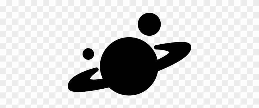 Saturn And Other Planets Vector - Planetas Iconos #485186