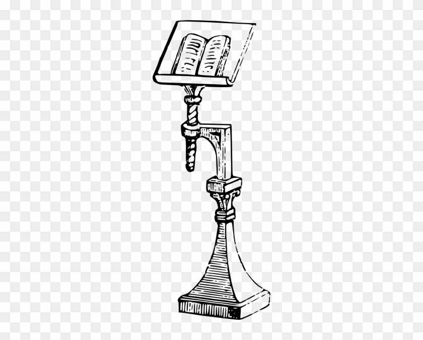 Free Vector Book Stand Clip Art - Kitap Ve Kütüphane Çizim #485263