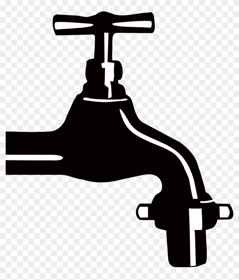 Best Of Tap Clip Art - Poison Water Shower Curtain #485471