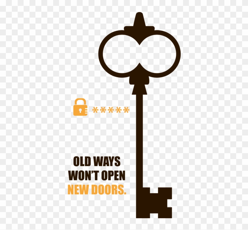Art Open New Doors - Old Ways Won T Open New Doors Clipart #486262