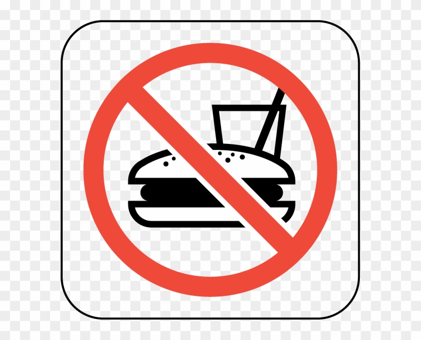 Png B/w - Food Items Not Allowed #486397
