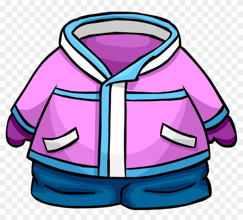 Pink Snowsuit - Snowsuit Clipart #486567