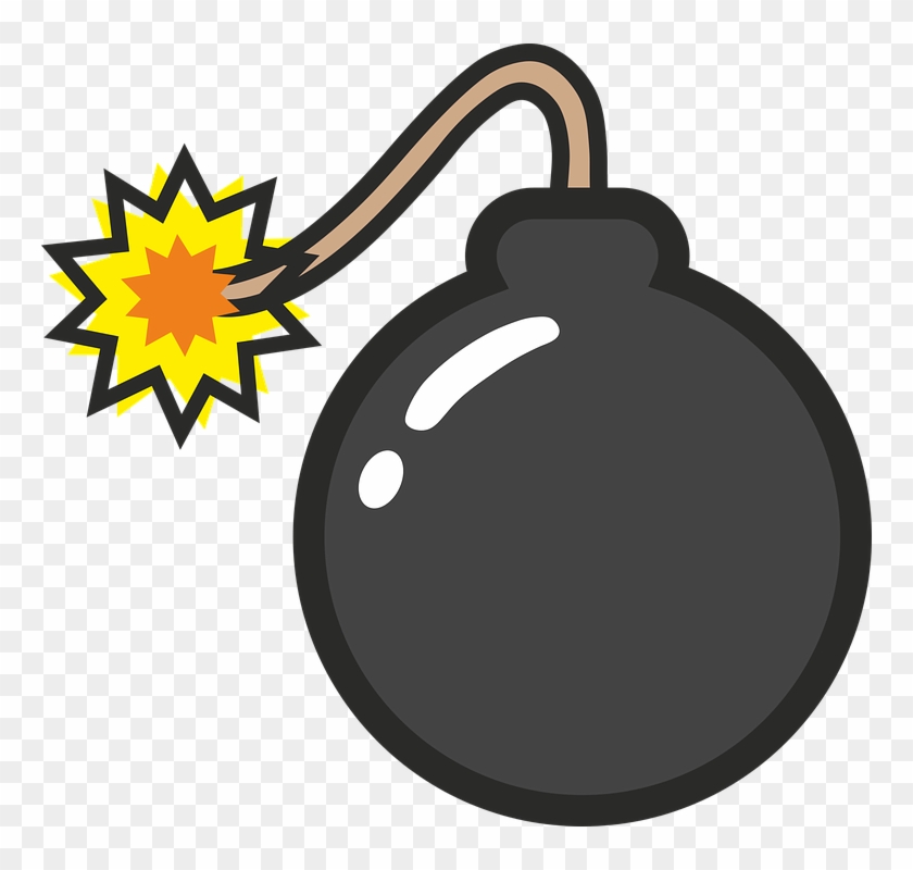Bomb, Comic, Explosion, Pop, Popart - Cartoon Bomb #486589