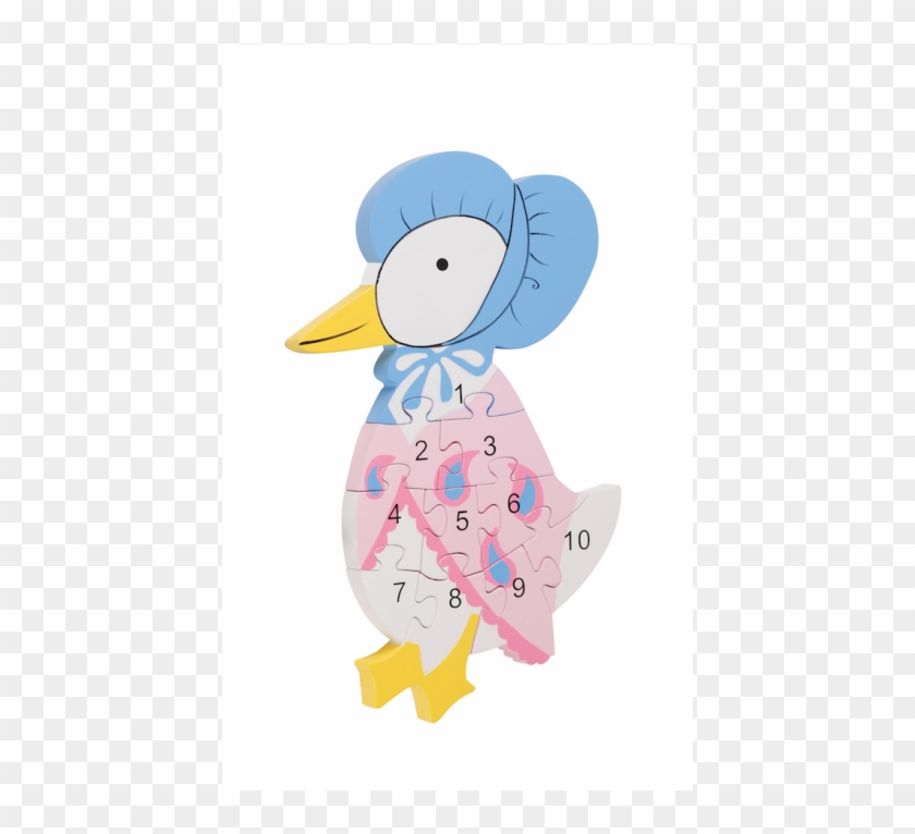 Jasnor Jemima Number Puzzle - Orange Tree Toys Jemima Puddle Duck Number Puzzle #487577