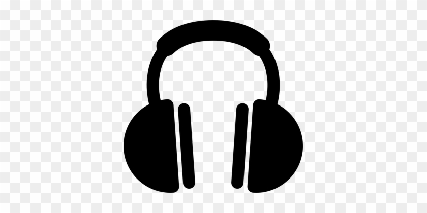 Icon Headphones Hearing Headphones Headpho - Music Icons Vector Png #487659