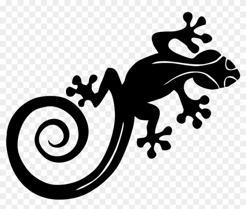 Lizard Funny Jdm Auto Car Bumper Window Vinyl Decal - Lagartija Dibujo #487872