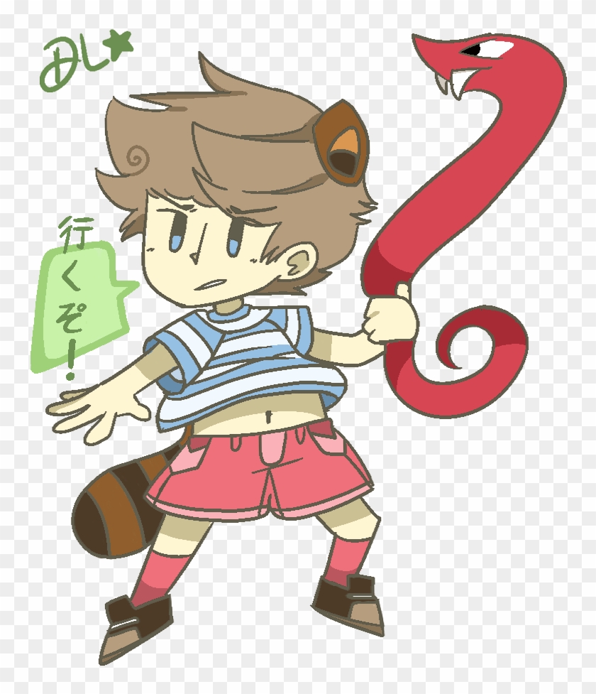 Lucas Mother3 Mother 3 Lucasmother3 Ropesnake Ropesnake - Mother 3 #488109