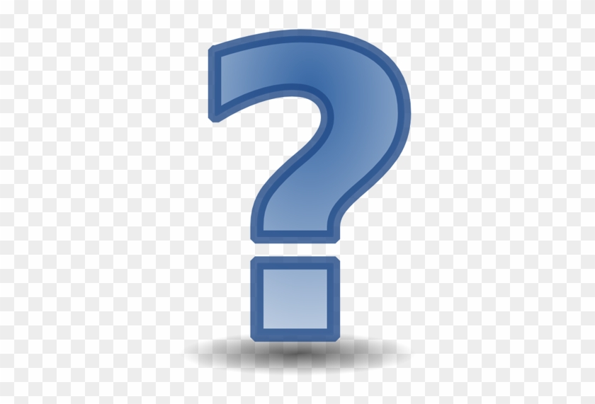 Blue Question Mark Icon - Dark Blue Question Mark #488921