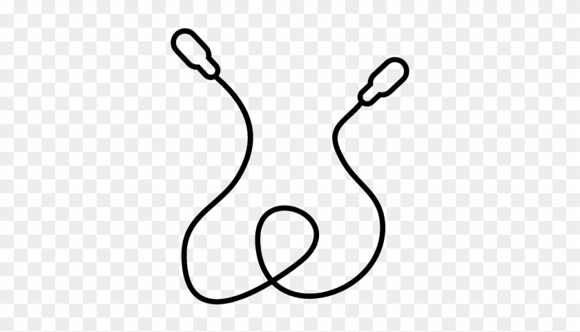 Jump Rope, Ios 7 Interface Symbol Vector - Cuerda De Saltar Dibujo #489764