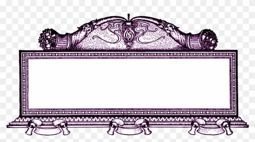 Vintage Digital Stamps Stamp Ornate Frame - Postage Stamp #490255