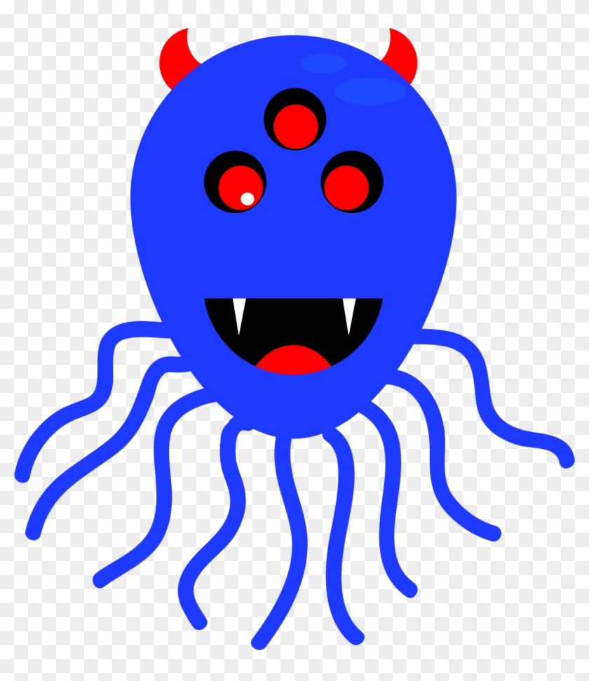 Small Octopus Clipart - Clip Art #490468