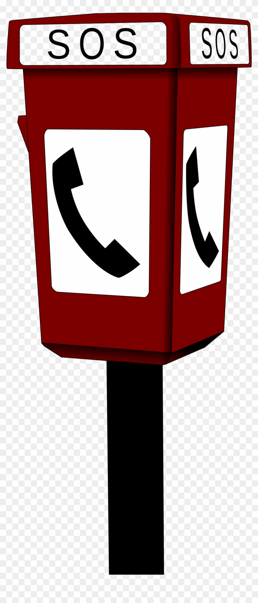Clipart - Notruftelefon Symbol #491371