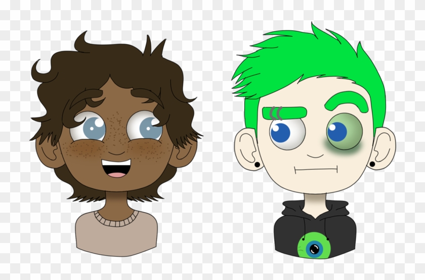 Sam And Tim By Paperfoldingrabbit - Cartoon #491517