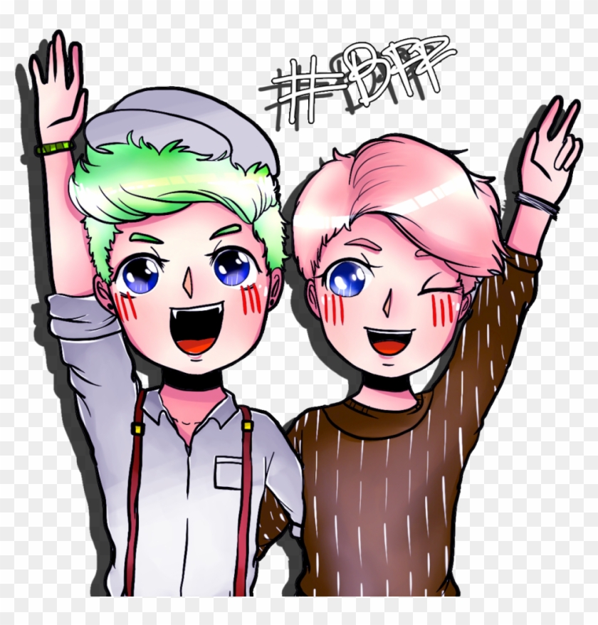Jacksepticeye Markiplier Jacksepticeye Fanart Markiplier - Cartoon #491526