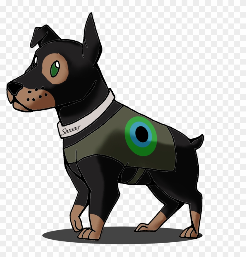 Sammy The Septiceye Dog By Msmoorlandsnow Sammy The - Jacksepticeye As A Dog #491531