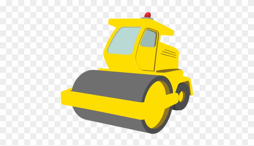 Soil Compactor - Road Roller Clip Art #491659