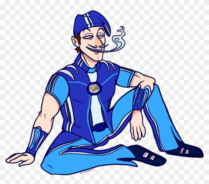 Sportacus Tries Something New By Niwinoodle - Sportacus Tries Something New By Niwinoodle #491819