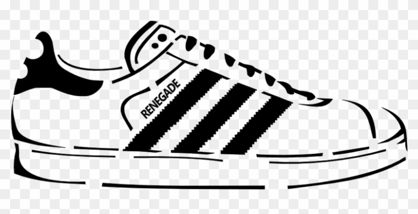 Sneakers Illustrations And Clipart 19172 Sneakers - Flazzsquad Adidas Shoes Simple L1072 Iphone 6 Plus|6s #492214