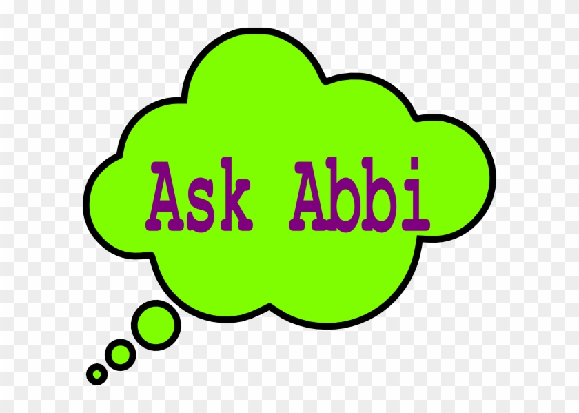 Ask Abbi Clip Art - Clip Art #492496