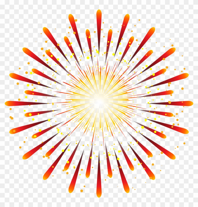 Firework Orange Transparent Png Clip Art Image - Firework Orange Transparent Png Clip Art Image #493870