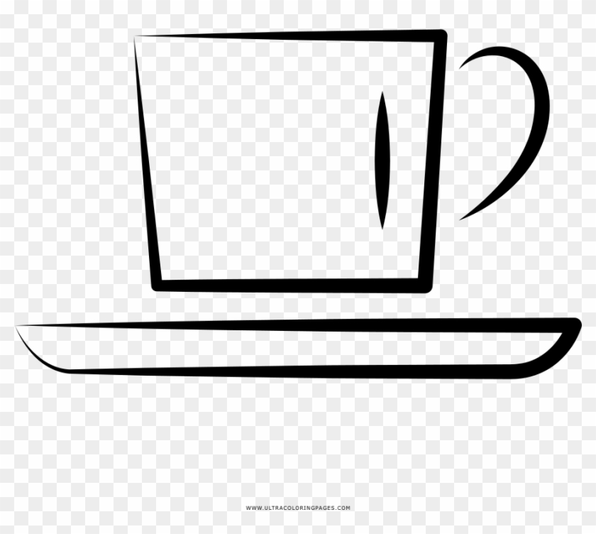 Coffee Mug Coloring Page - Caneca De Café Desenho #493858