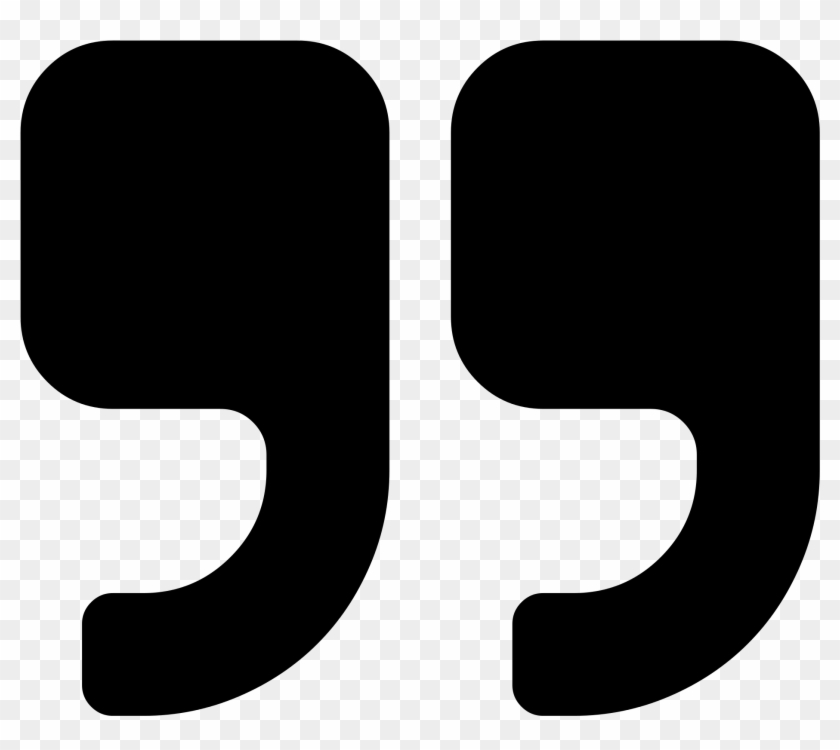 Alphabet - Quotation Marks Font Awesome #494001