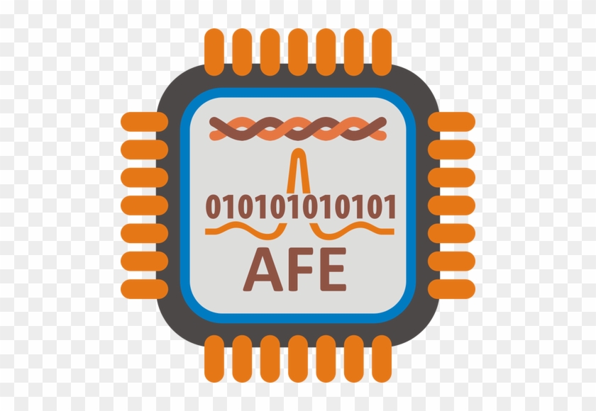 Adsl Afe Microprocessor Vector Image - 802.11 G #494221