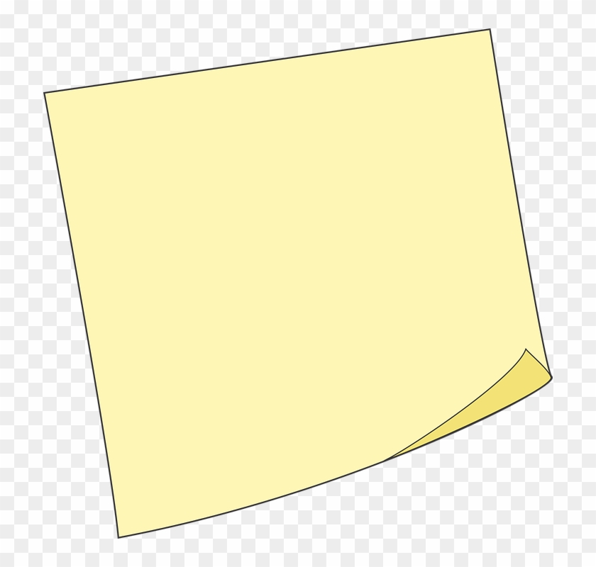 Post It Note Png 13, Buy Clip Art - Записка Пнг #494518