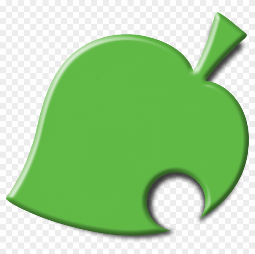 Leaf Clipart Transparent Background - Animal Crossing New Leaf Logo #494643