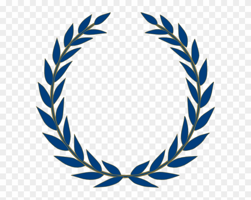 Olive Monogram Clip Art At Clker - Laurel Wreath #494934