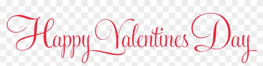 Happy Valentines Day Transparent Image - Here Comes The Bride Font #494953