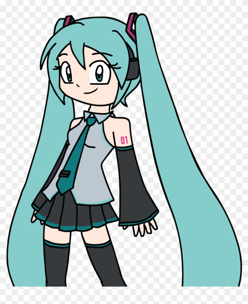 Hatsune Miku Fanart By Hfmr - Hatsune Miku Fan Art #495279