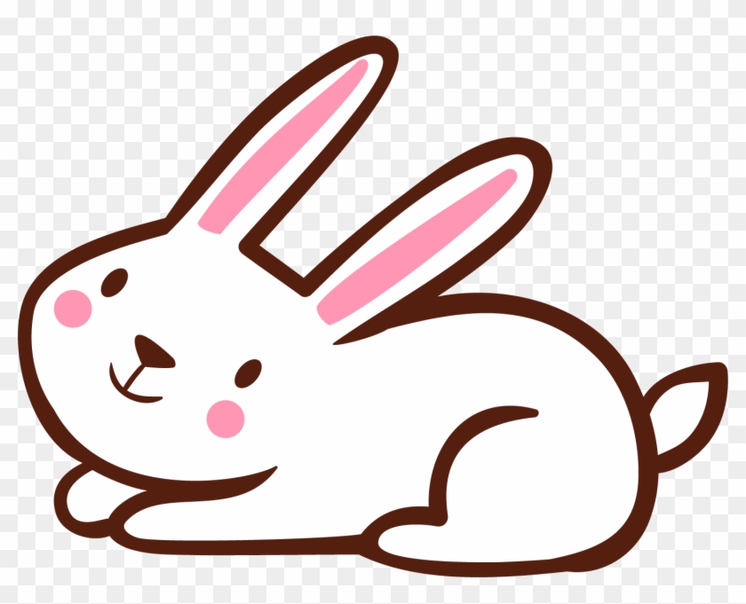 Domestic Rabbit Clip Art - Domestic Rabbit Clip Art #495542