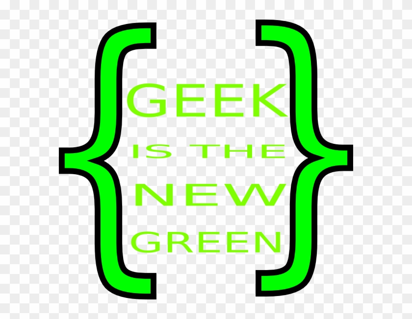 Geek Is The New Green Clip Art - Math Clip Art #495790