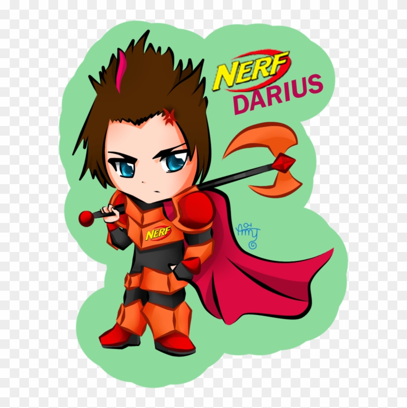 Nerf Skin Darius By Aquatica-monster - Aquatica #496592