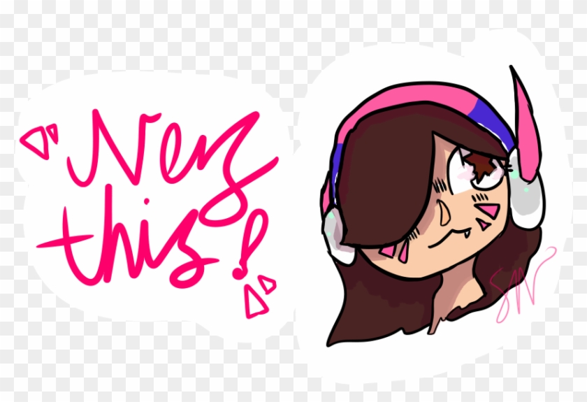 [dva] By N Y E K O Nerf This [dva] By N Y E K O - Cartoon #496593