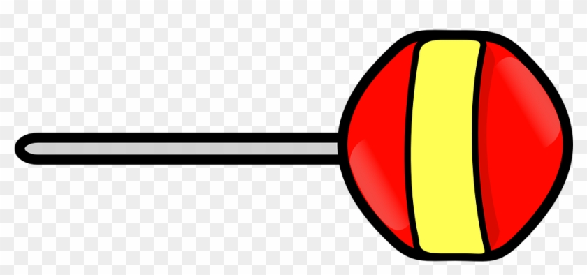 Red Lollipop Clip Art At Vector Clip Art - Slikkepinde Png #496801