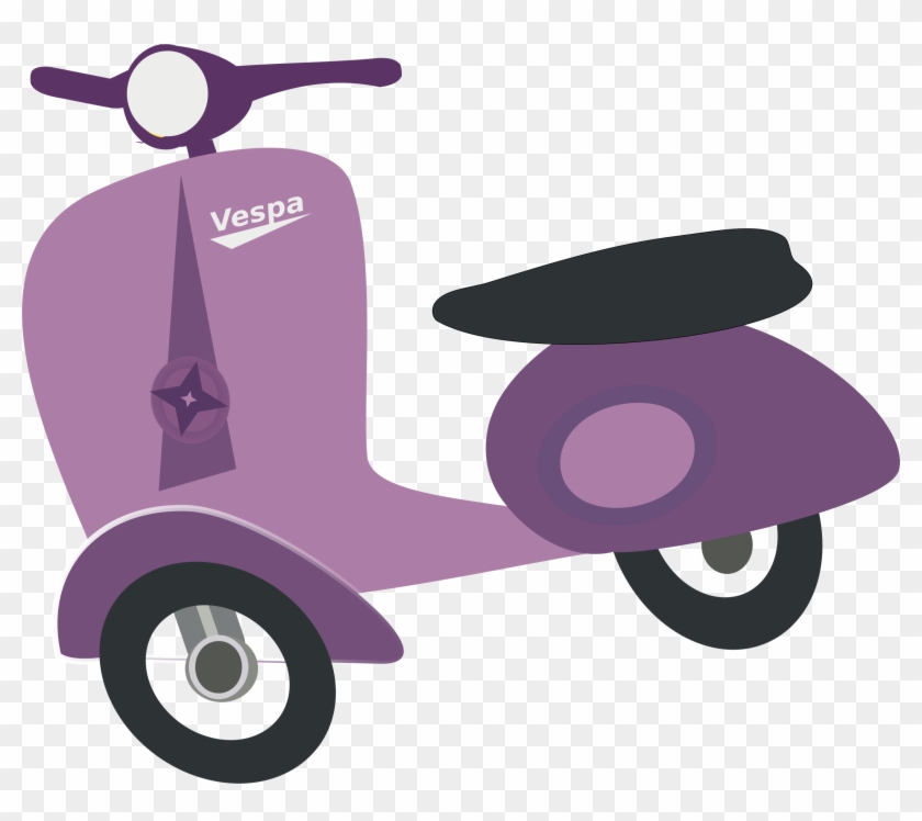 Clipart - Vespa Clipart #496928