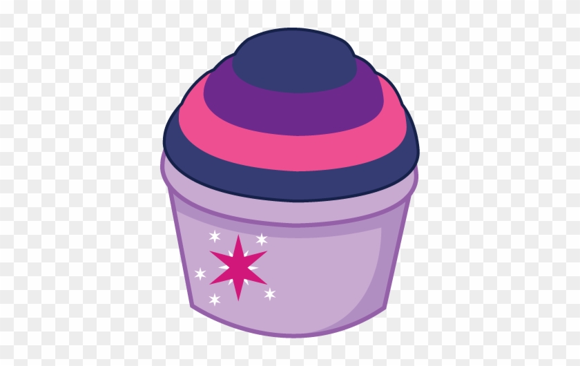Sparkle Cupcake By Shadowfoxgraphics - Mlp Cupcake Vector #497032