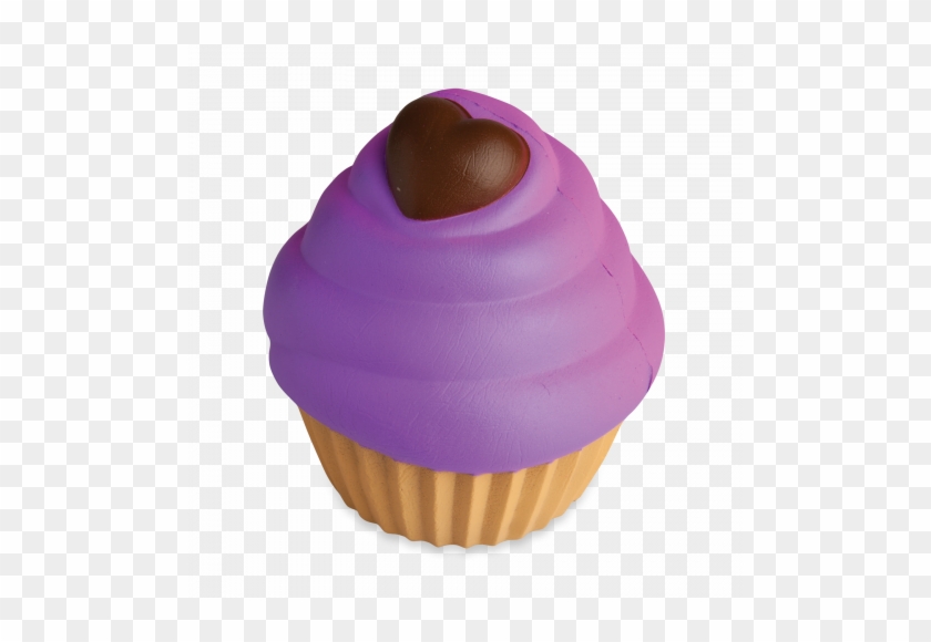 Chocolate Heart Cupcake - Soft N Slo Squishies #497086