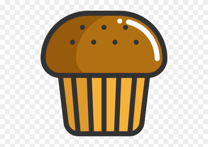 Muffin Bakery Cupcake Clip Art - Cartoon Muffin Png #497216