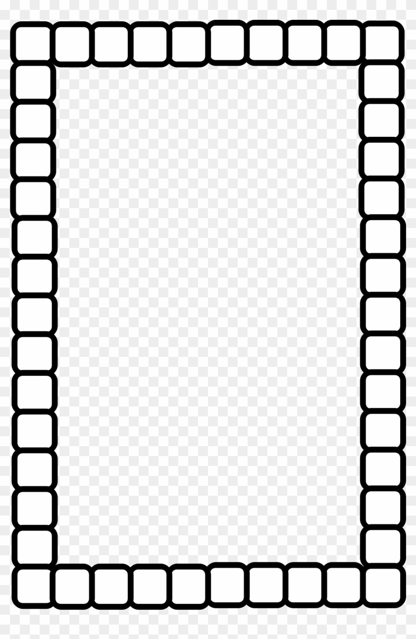 Big Image - Shape Border Black And White #497468