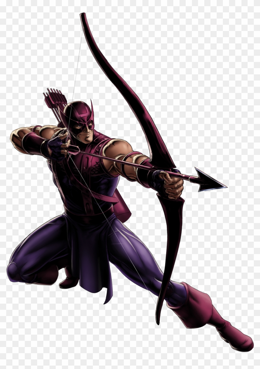 Avengers Clipart Hawkeye - Hawkeye Marvel Avengers Alliance #497526