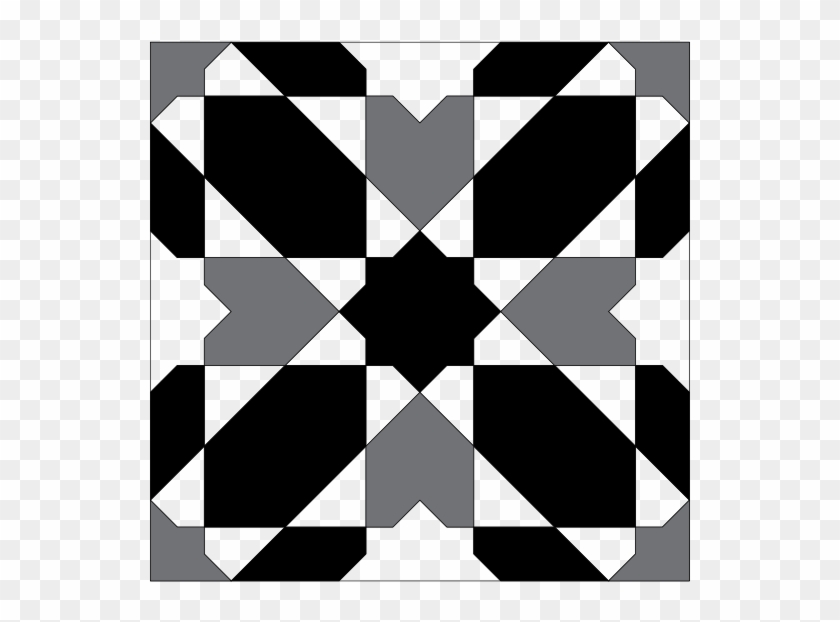 Get Notified Of Exclusive Freebies - Black White Bold Modern Moorish Tile Pattern Wristlet #497793