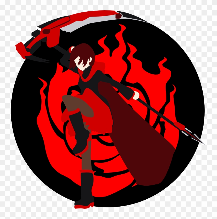 Ruby Rose By Metatality - Ruby Rose Rwby Symbol #498266