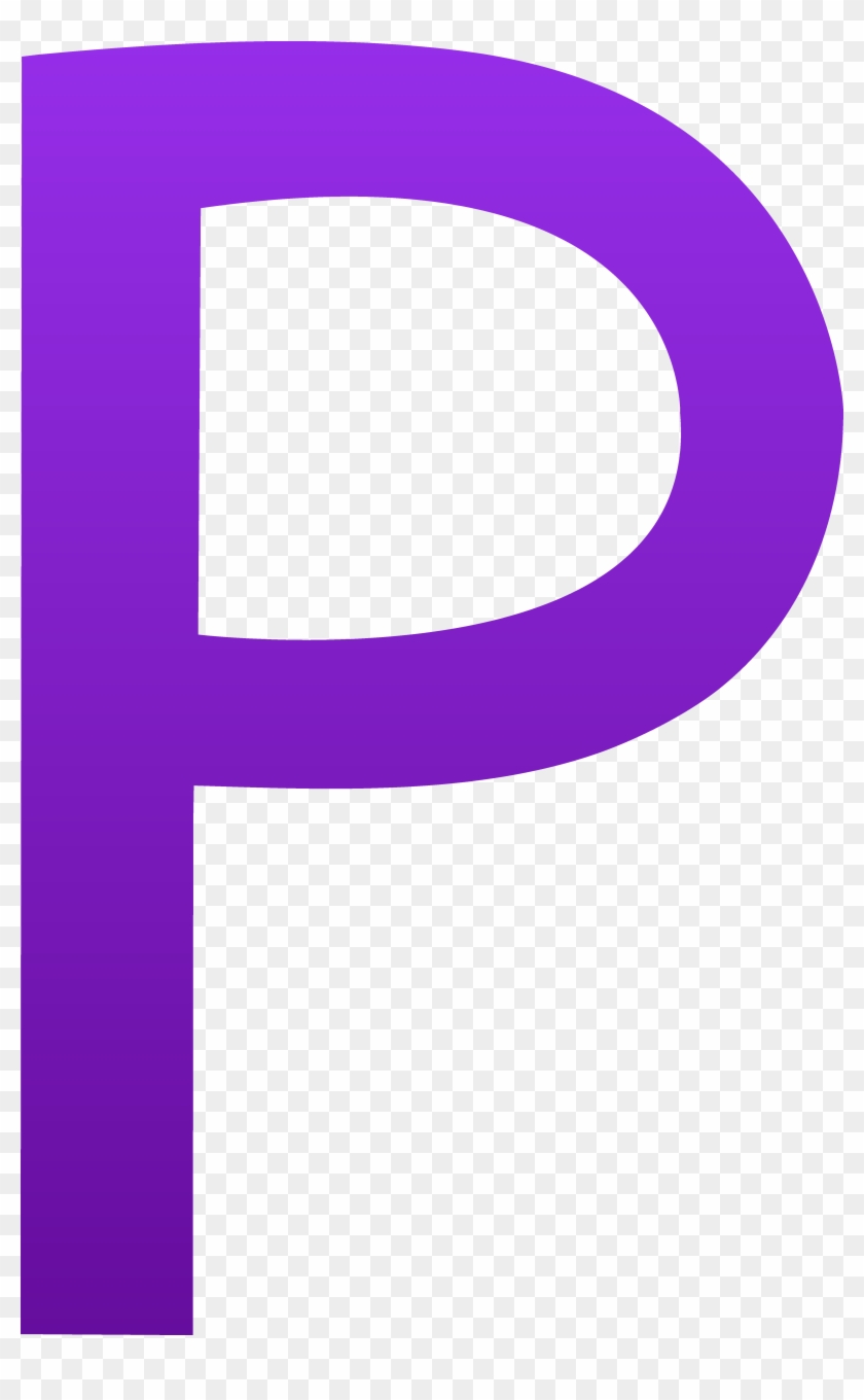 Letter P Clip - Clipart Of Letter P #498486