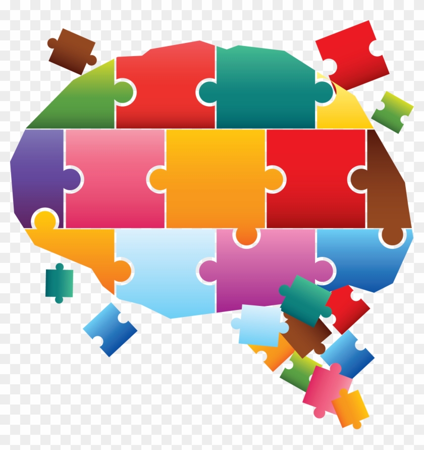Adhd And Sleep Disorder - Brain Puzzle Clipart Jpg #498865