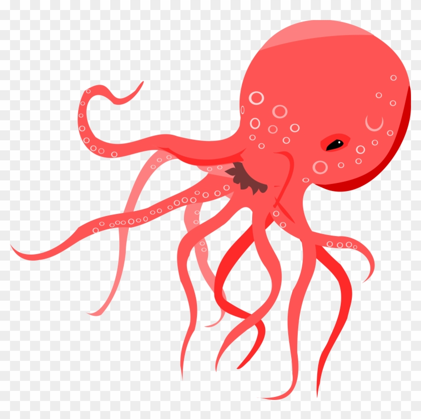 Octopus Clipart - Octopus Cartoon #499101