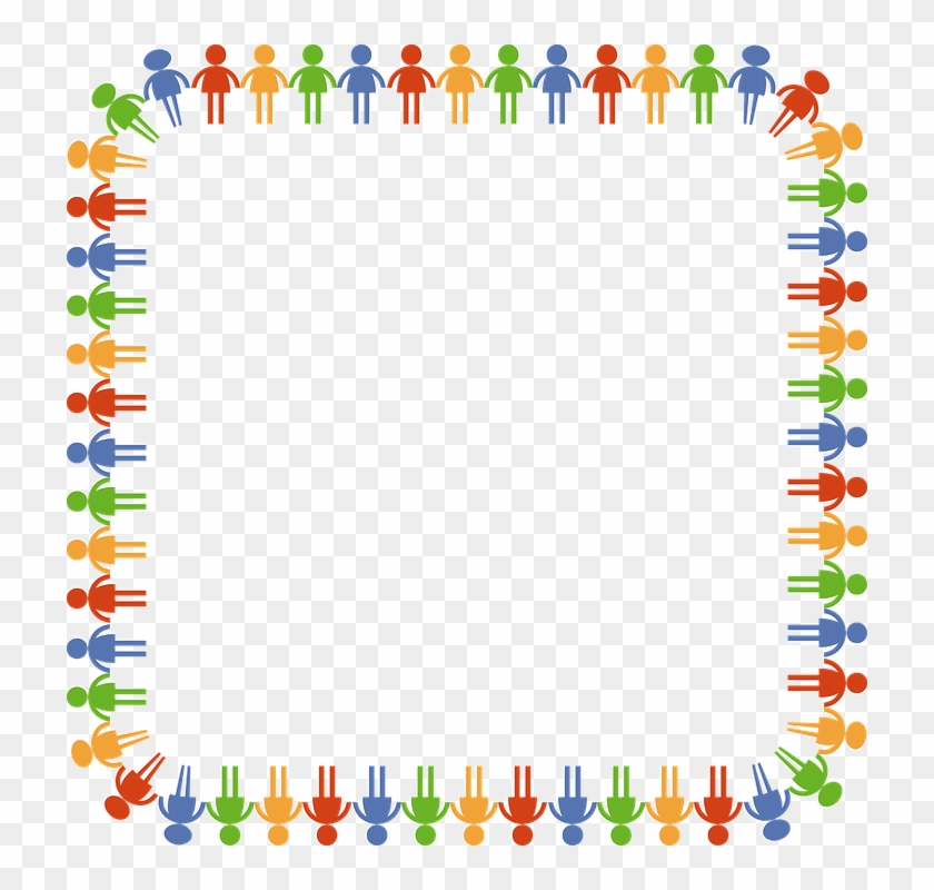 Fun Borders Cliparts 10, Buy Clip Art - Colorful Paw Print Border #499224